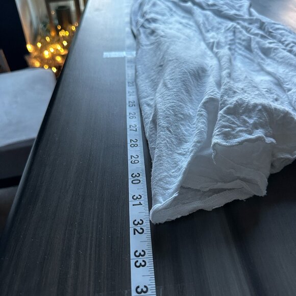 Free People Highland Tee Oversized Swing Knit Top Casual Linen Blend Size Medium - Picture 11 of 11